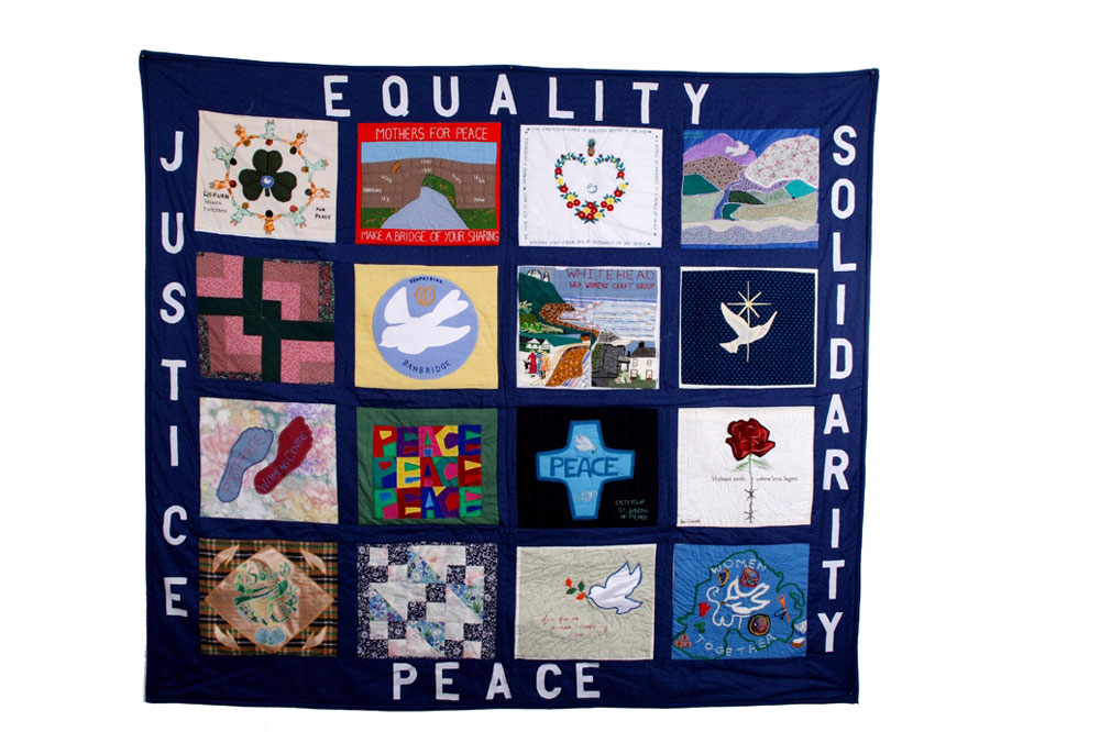 'Northern Ireland Peace Quilt', by Women Together. (Photo: Colin Peck)