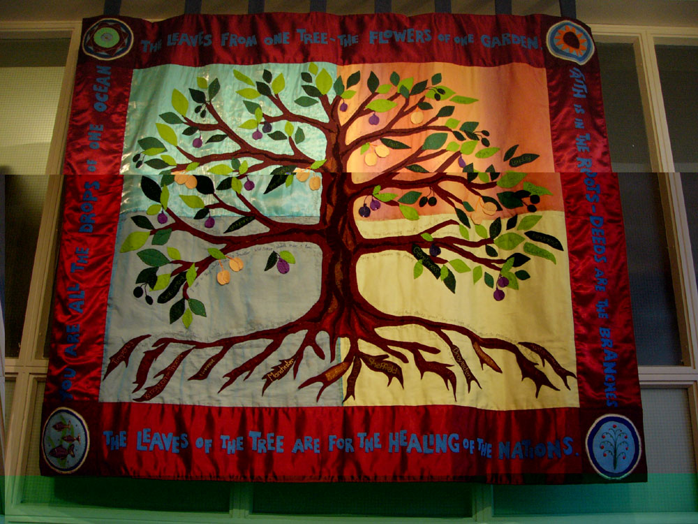 'The Tree of Life', by Women to Women for Peace. (Photo: Rory McCarron)