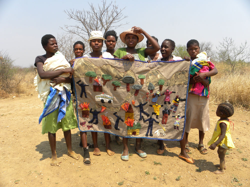 'The day we will never forget', Collective work by Killarney girls, facilitated by Shari Eppel, Solidarity Peace Trust Zimbabwe. (Photo: Shari Eppel)