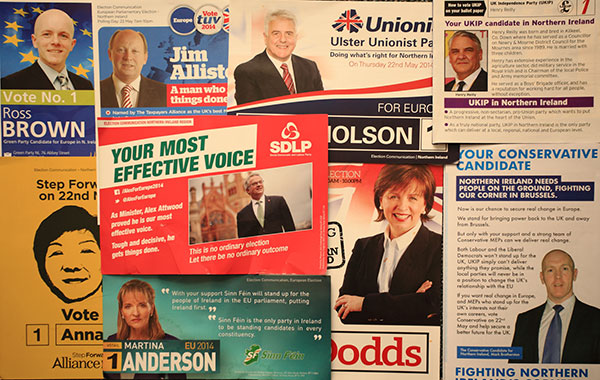 Election leaflets