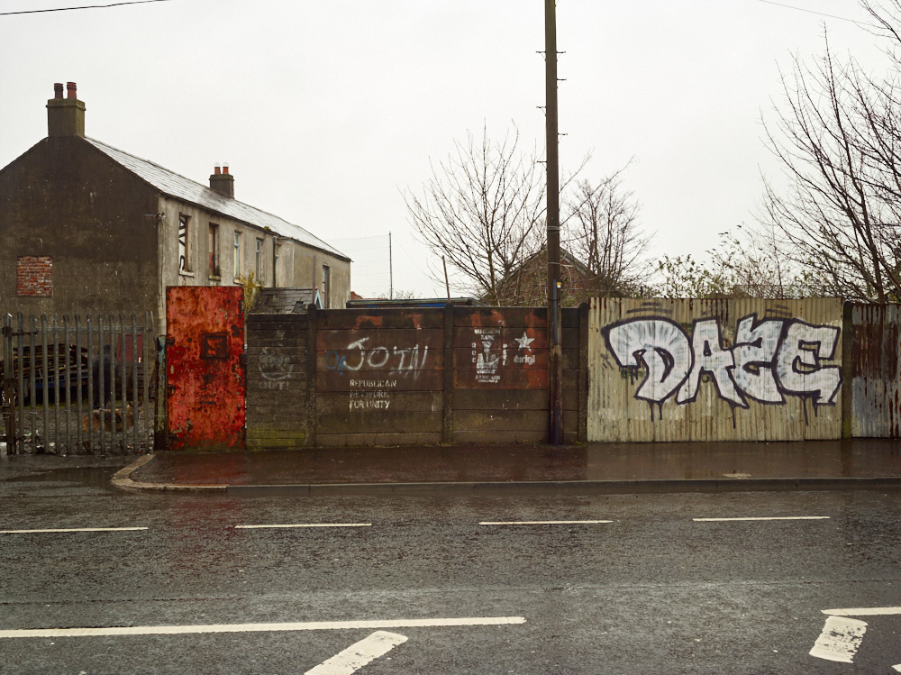 'Republican Network for Unity', Whiterock Road, Belfast