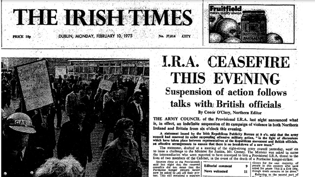 IRA Truce
