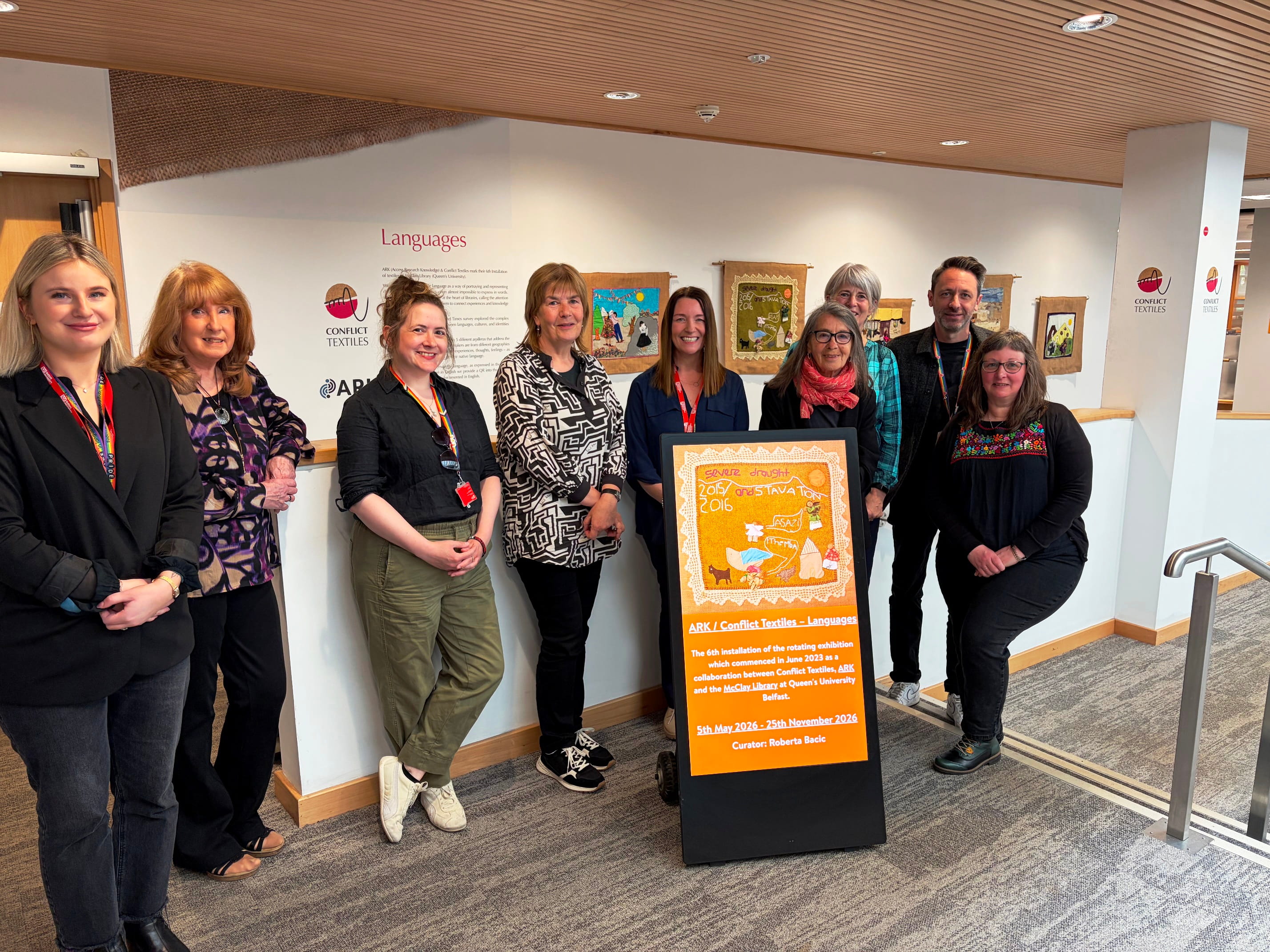Attendees from L-R: Dr. Jayne Duff, Christine Carrothers, Dr. Lauren Dempster, Dr. Paula Devine, Jane O'Neil, Roberta Bacic, Gillian Robinson, Richard Stitt & Dr. Fiona Clark