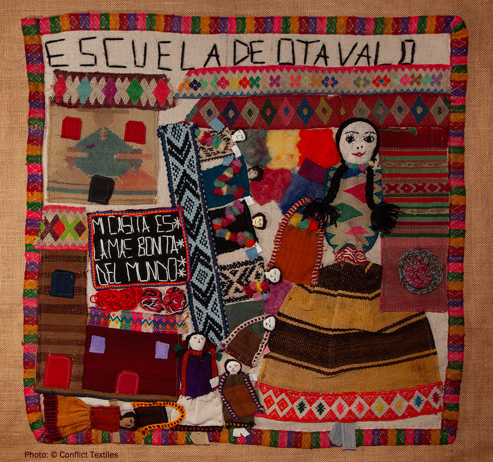 'Escuelita de Otavalo / Otavalo Primary School', Anonymous. (Photo: Martin Melaugh)