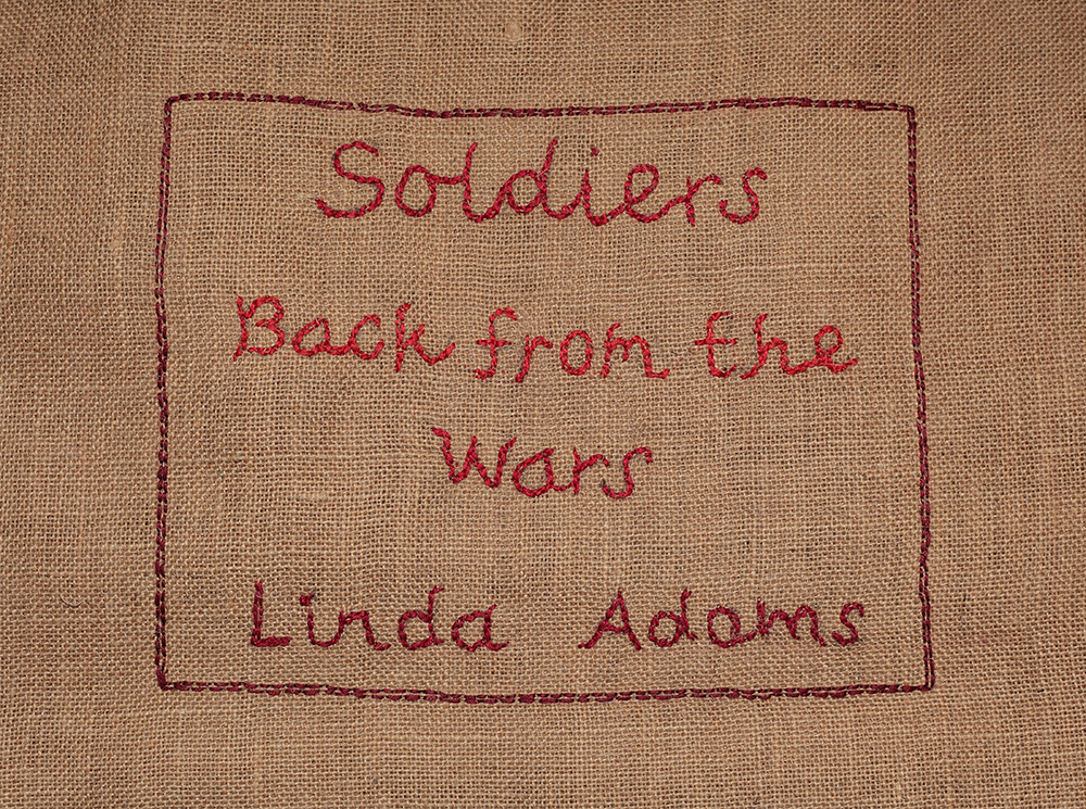 'Soldiers back from the wars' by Linda Adams. (Photo: Martin Melaugh)