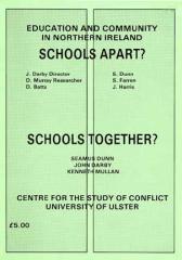 Education And Community In Northern Ireland: Schools Apart? [AND] Schools Together? frontispiece