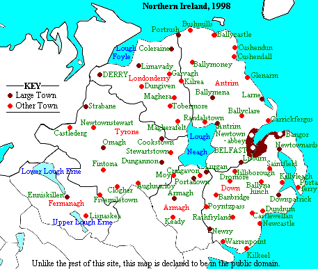 Cain Maps Maps Of Ireland And Northern Ireland