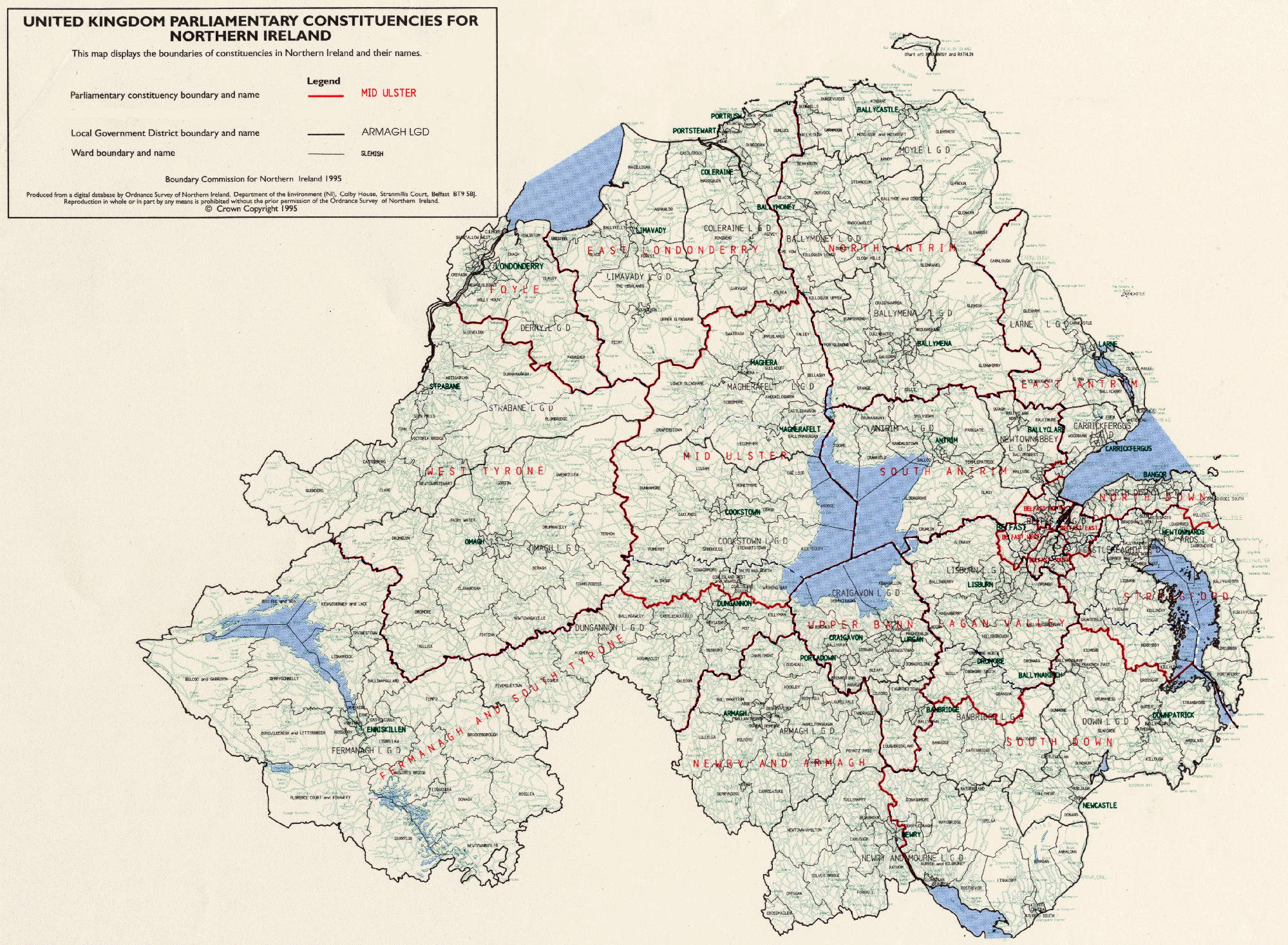 Historical Maps Northern Ireland Cain: Maps: Maps Of Ireland And Northern Ireland