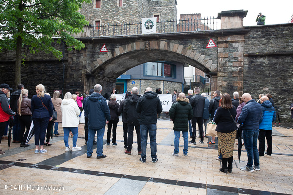 Protest at Troubles Legacy Bill, 28 June 2022