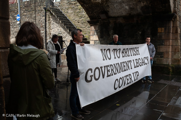 Protest at Troubles Legacy Bill, 28 June 2022