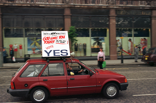 Photograph - Referendum 'Yes' Campaign, Belfast