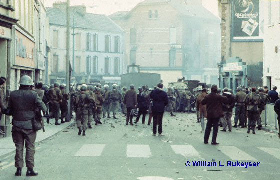 photograph copyright of William L. Rukeyser - photograph is one of a series taken on Bloody Sunday in Derry 30 January 1972
