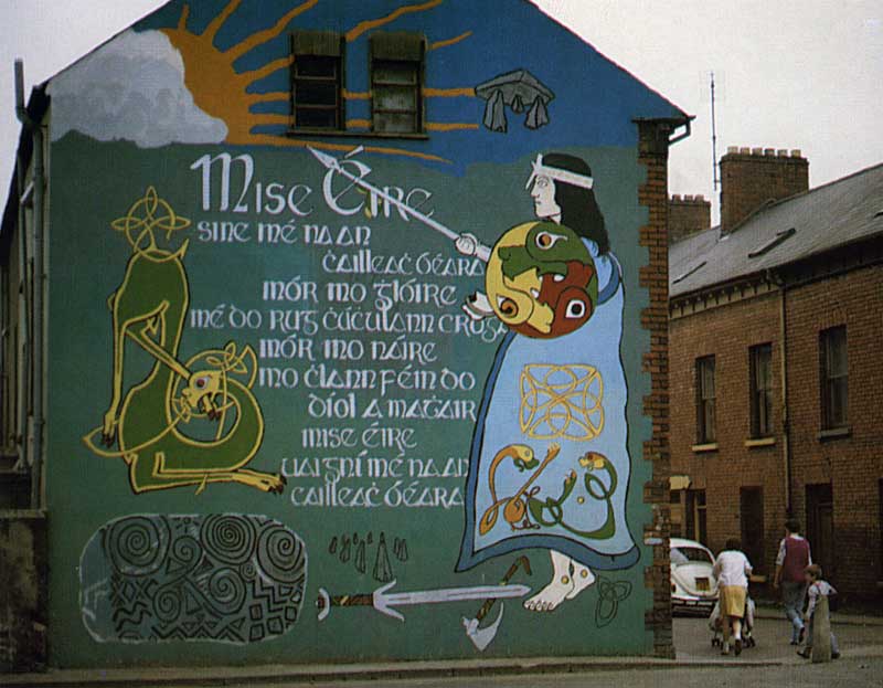 Strabane Murals CAIN: Murals: Rolston. Drawing Support: Murals in the North of Ireland ...