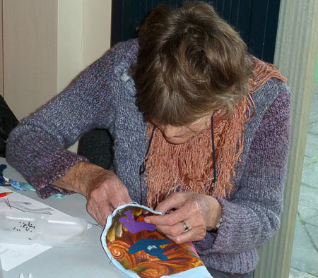Workshop - 'Hearts and Flowers', 10 Nov 2010, Irene MacWilliam