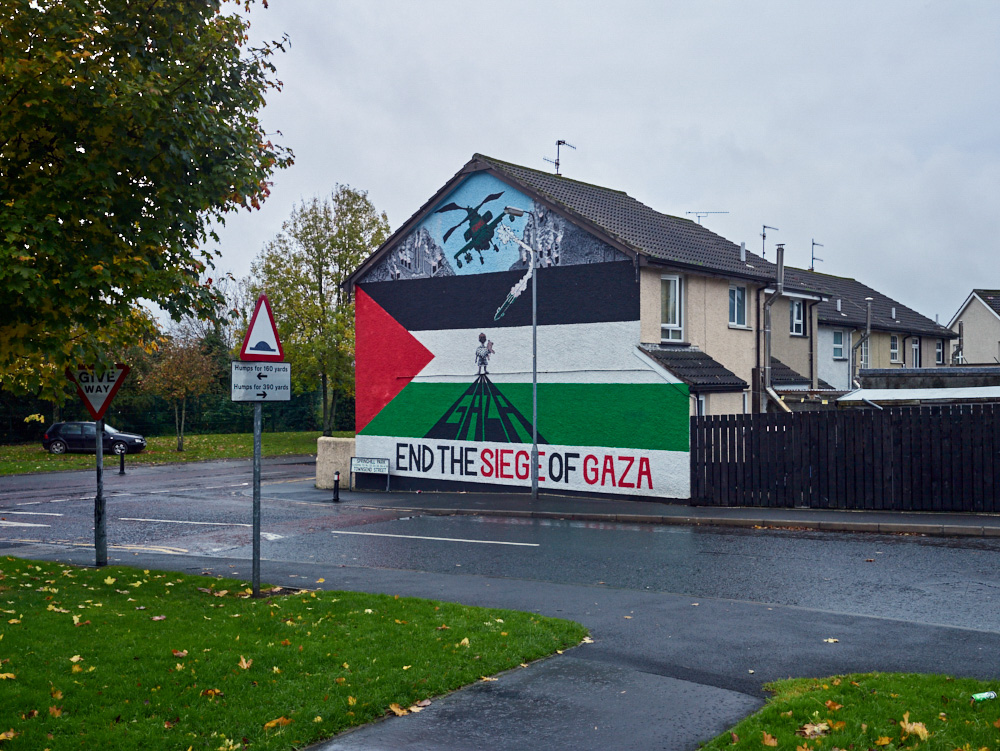 'End the Sige of Gaza', Strabane, County Tyrone